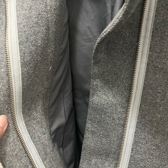 J crew Women's Gray mercantile coat full zip size 6 - Picture 16 of 16